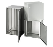  19" stainless steel enclosures WME-O19 and WME-X19